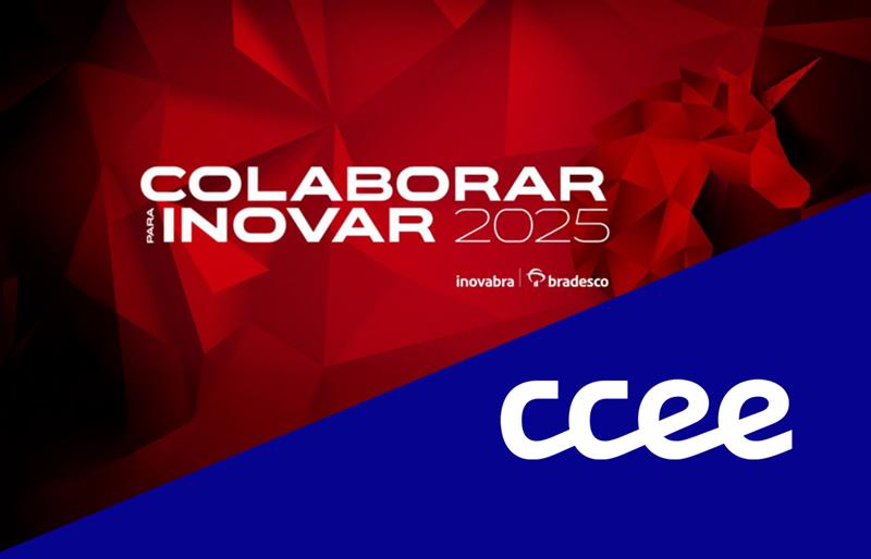Imagem mostra logo do evento e da CCEE